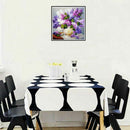 Lavender flower arranging 5D DIY diamond Painting flowers Cross Stitch diam