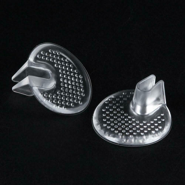 1pair Mini Invisible Silicone Anti-Flip Insoles Pads Foot Massage Foot Care A#S