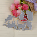 6pcs cat metal cutting dies stencil scrapbook paper cards craft embossing diy LJ