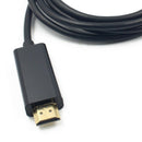 New Male to Male 1.8M Mini DP to MI Cable Thunderbolt Mini Displayport to T6S1