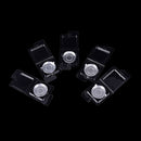 5 Set Empty Eyeshadow Palette Grade Plastic Pans DIY 36.5mm Aluminium Cases LJ