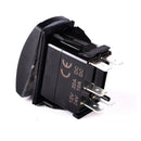 Universal 12-24V LED Light Bar Rocker Switch Push Button On Off Control