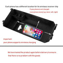 Car Qi Wireless Mobile Phone Charging Panel Storage Box For Mercedes-Benz C N3K1