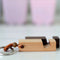 Wooden Desk Stand Holder For E-reader Smartphone Stand Station Holder Beige