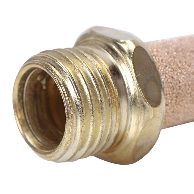 1.27 cm thread bronze sintered compressed air rear silencer silencer F8T1