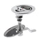 Stainless Steel Turning Lock Boat Hatch Latch with Lift Handle 2"