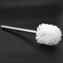 Replacement Toilet Brush, Stainless Steel, White, 8*35cm