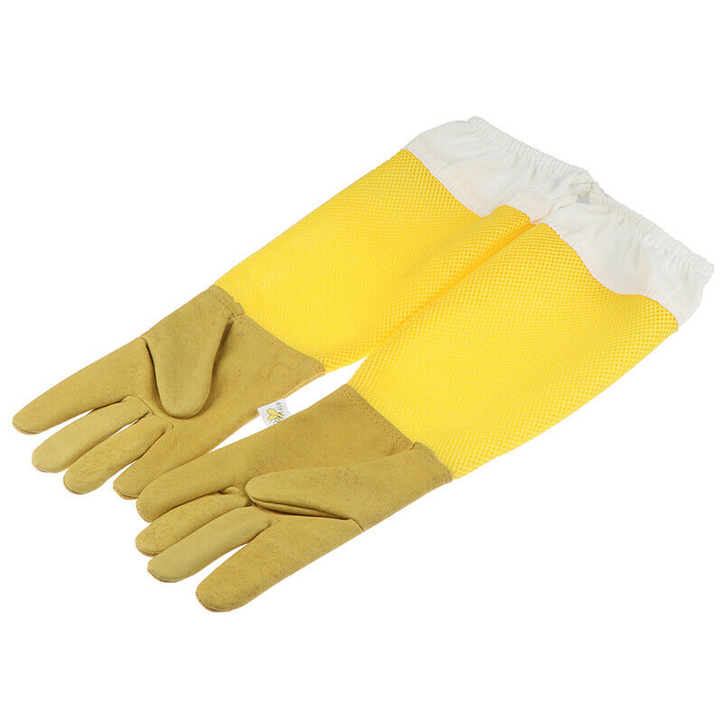 Beekeeping Gloves Goatskin Bee Keeping With Vented Beekeeper Long GlovesJ Kw