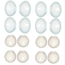 8 Pairs Ear Tips Covers Gels Buds for AirPods, Earphone Cover Earbuds Eartips