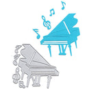 Piano Shape Metal Cutting Dies Stencils DIY Scrapbook Paper Card OZ