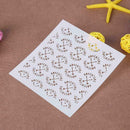 Double Arrows Plastic Cake Stencils Template Buttercream Spray Mold Mould