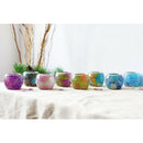 Mosaic Glass Tealight Candle Holder Candlestick for Wedding DIY Decoration_C