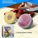 Silicone Stretch Lids - 12 Pcs Ultimate Instalids Silicon Cover For Various B9V7