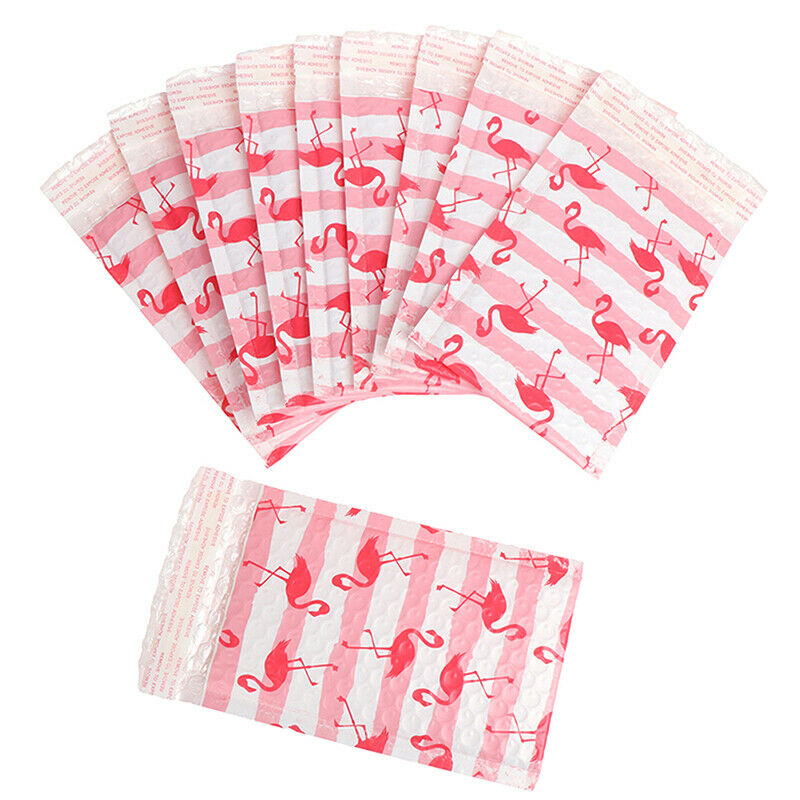 Usable Space Flamingo Bubble Mailer Envelopes Padded Mailing Bag Self SealiS Hn