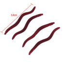 50X Soft Lure Fishing Simulation Earthworm Red Artificial Fishing L JR