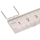 100x S Shape Hot Staples Pre Cut 0.8mm Plastic Stapler Repair Kits Welders