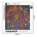 5D DIY Full Drill Diamond Painting Constellation Cross Stitch Embroidery