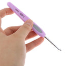8pcs Crochet Hook Aluminum Knitting Needles Weave Craft Yarn Crochet Need- OZ