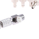 Airbrush quick release coupling disconnect adapter with 1/8" plug fitting paï¼D