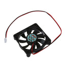5X(Desktop PC Case DC 12V 0.16A 60mm 2 Pin Cooler Cooling Fan X6N3)