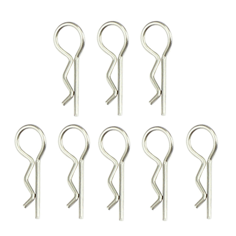 8PCS Metal Body Pins Clips for WLtoys 124018 124019 RC Car Crawler Accessory
