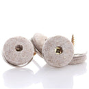 20x Furniture Felt Pads Floor Protector Nail In Non Slip Table Chair Leg Cap