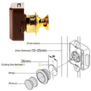 Push Button Catch Lock Pop Up Knob For RV Caravan Boat Motor Home Cupboard Latch