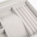 Jewelry Storage Box Necklace Earrings Ring Jewelry Box Velvet Single Layer