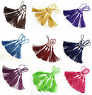 30Pcs Silky Tassels Crafts for Souvenir Bookmarks Jewelry Making Accessories