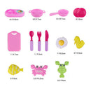 Children Kitchen Pretend Toys Kids Plastic Breakfast Egg Toys for Baby
