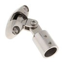 1PC 316 Stainless Steel Boat After Stanchion Hand Rail Fitting 7/8"