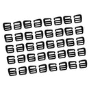 40pcs 1inch G Hook Webbing Buckle Quick Release for Backpack Strap Belt Webbing