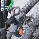 Ulac Bike Lock Bicycle Electronic Alarm Lock Cycling 110Db Loud Cable Mtb B
