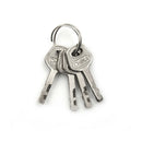 Metal 30mm 3Key High Security Solid Lock Door Gate Jewlery Box Safety Padlock FT