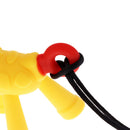 Baby BPA Free Silicone Giraffe Teething Necklace Nursing Teether Yellow
