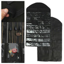 32 Pocket Double Sided Door Hanging Jewelry Organizer Storage Bag Holder Po