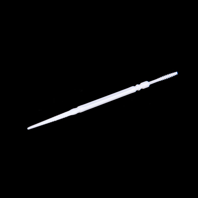 300 Pcs Plastic Dental Picks Oral Hygiene 2 Way Interdental Brush Tooth Pic Gw