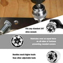 Multi-Function Wrench Socket Adaptive All-Fitting Multi Drill Attachment Un X4L7