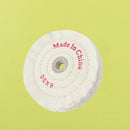 6 inch Cloth Buffing Polishing Wheel 1/2in Arbor Buffer Polish Grinder White Pad
