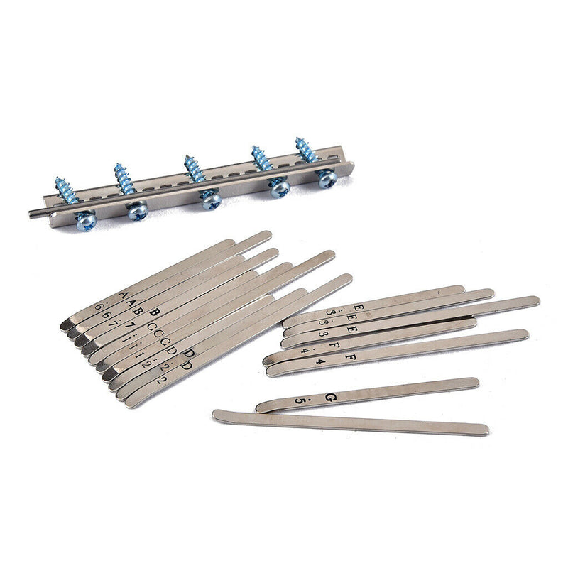 1 Set 17 Keys Kalimba Mbira Thumb Piano DIY Keys