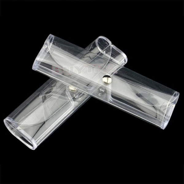 New  Durable Sheer Glasses Case Vogue plastic Protective Box for Reading glas ES