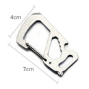 Portable Door Opener Non-contact Doors Opener Press Elevator Tool Keychain