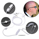2 Pin Acoustic Tube PTT MIC Earpiece Earphone for Baofeng Retevis Radios A