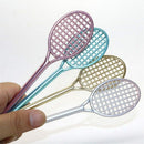 12 Pcs Gel Pen Writing Point 0.38mm Creative Stationery Cute Tennis Racket