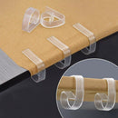 24 Pack Plastic Abs Transparent Tablecloth Clip Tablecloth Clip Table Skirt M8Z7