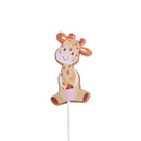 1 Set Lions & Trees Forest Suit Cake Toppers Party Cupcake Flag Cake Decorati-OZ