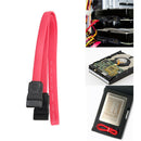 7-pin Internal SATA Male to SATA Male Extension Cable - 7 pin SATA M/M - 17 inch