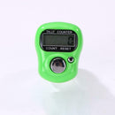 Mini Finger Counter LCD Electronic Digital Counter Range 0-99999 (Green)