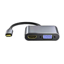 USB Type C Hub Dock USB 4K HDMI Adapter Cable Converter for Macbook Pro
