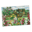 Village Villa Stamped Cross Stitch Kit DIY DIY Art Crafts & Sewing Needlepoints